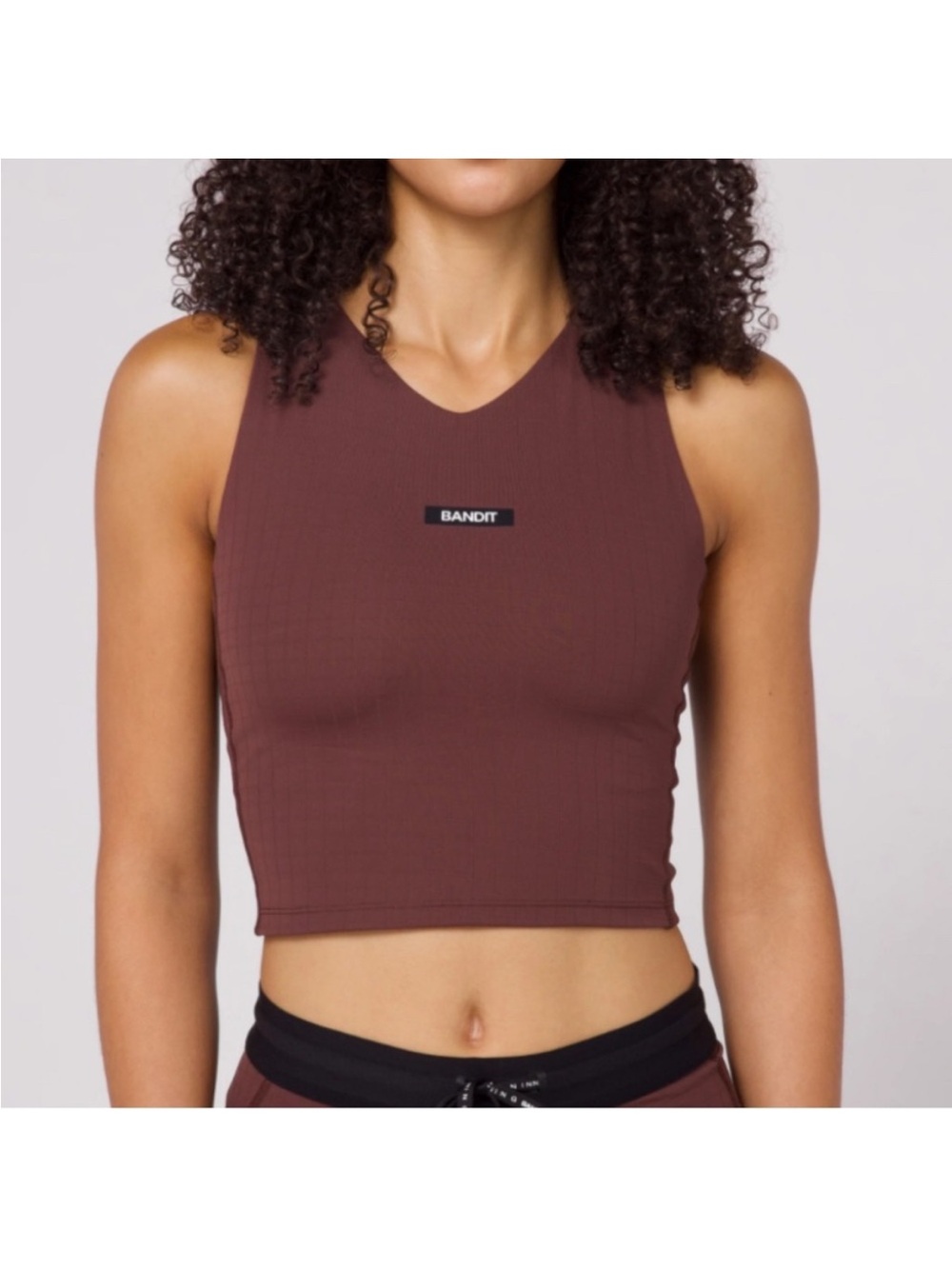 Bandit brown grid crop